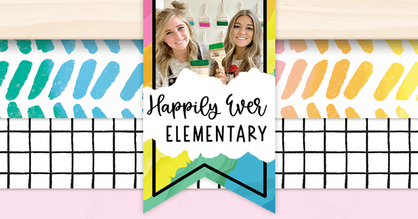 Photo of Happily Ever Elementary over Creatively Inspired borders