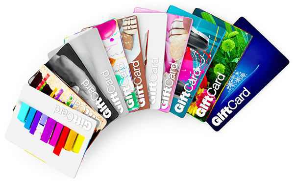 Collection of Gift Cards for Teachers