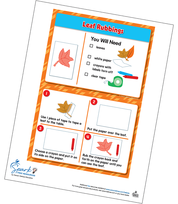 Free Fall Themed Printable Teacher Resource